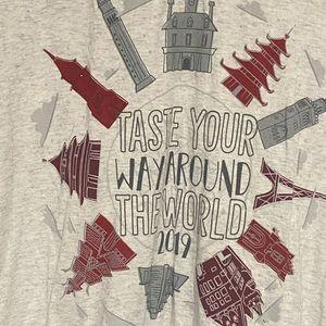 Disney Epcot food and wine lightweight hoodie 2019